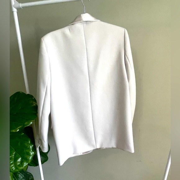 Light Grey Zara Blazer Size S - Picture 4 of 6